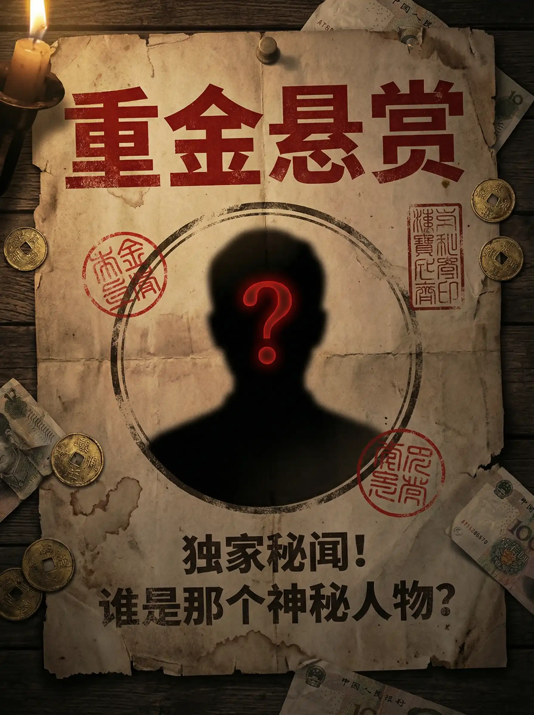 撸大师 - 重金悬赏线索征集令